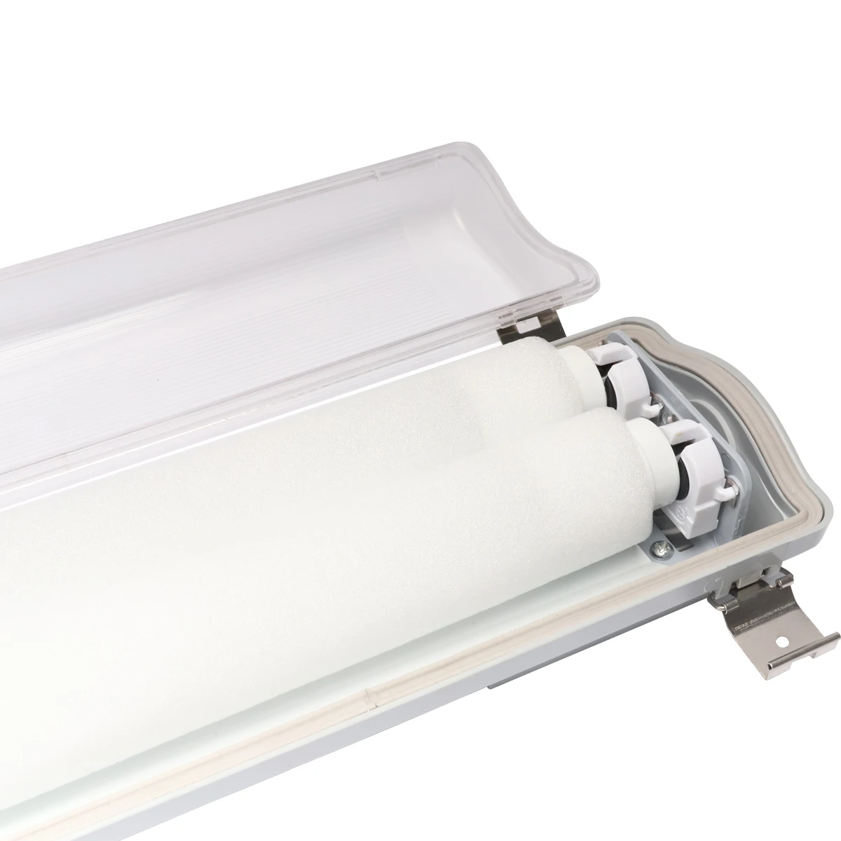 
Natural White Light 2 Tubes 1.5M LED Triproof Light Fixture 