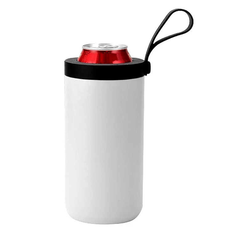 Factory Custom 12Oz Insulated Skinny Can Cooler 12 Oz Stainless Steel Can Cooler for Sublimation