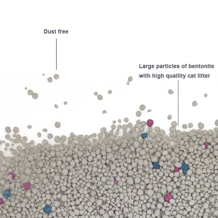 Malaysia Pet Supplies Best Brand Clumping Ball Shaped Bentonite Cat Litter Sand Granular Suppliers