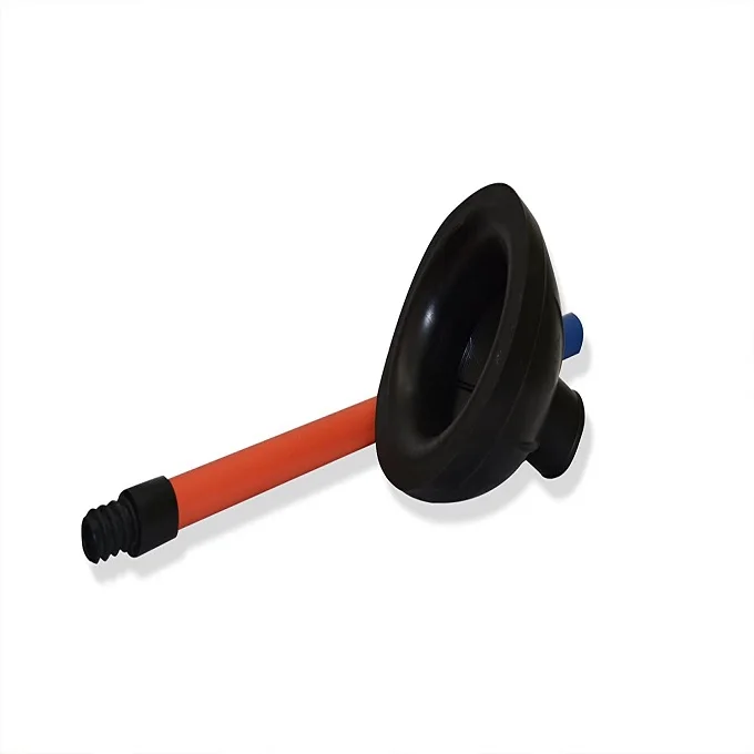 Toilet Plunger for Bathroom Use on Heavy Duty Clogs in Toilet Bowls and Sinks in Homes Commercial and Industrial Buildings