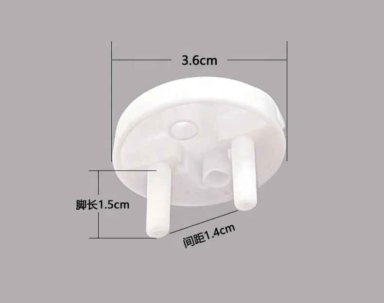 European Standard French Style Anti-electric Baby Safety Socket Cover Protection Cover Outlet Plug Protection Cover for Baby