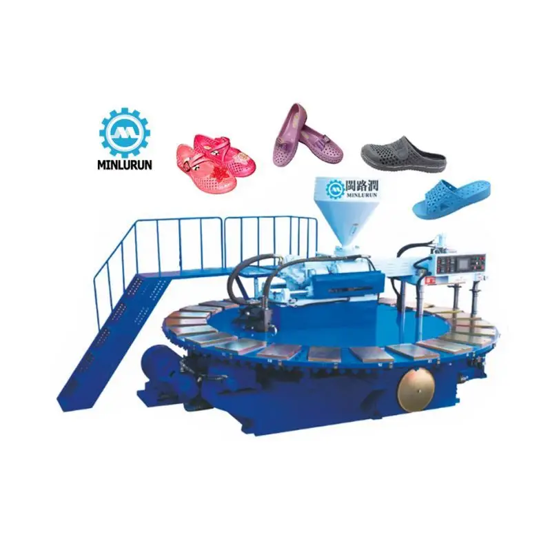 Ротационные пластиковые туфли PCU, тапочки, шлепанцы, машина для изготовления ПВХ, низкая цена, машина для изготовления сандалий