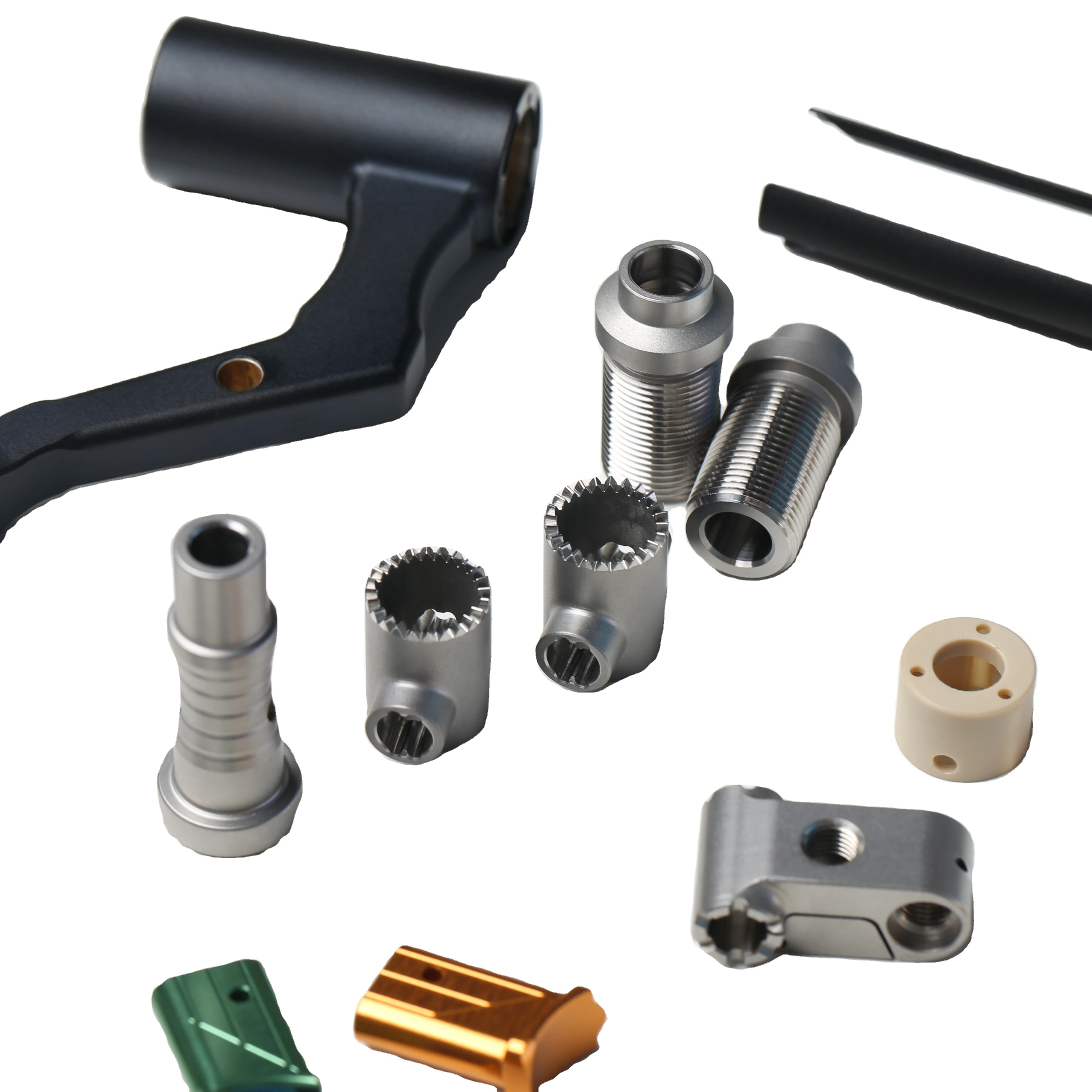 High Precision 5 Axis CNC Milling PEEK Delrin POM Polycarbonate Plastic machining Mechanical CNC Component Parts