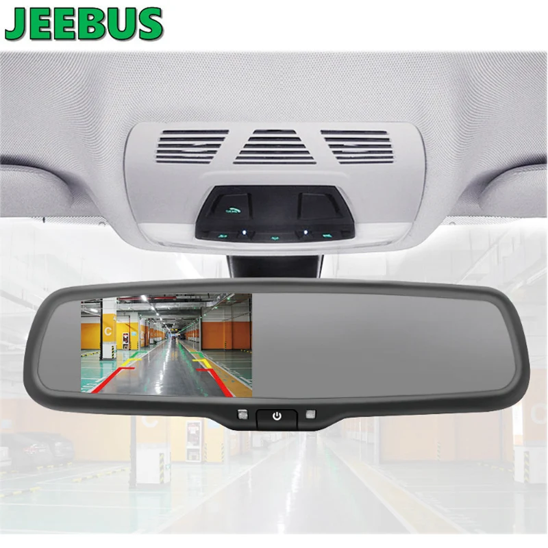 Good Quality Special Car 4.3inch Rear View Mirror Backup Car Reversing Monitor for Toyota