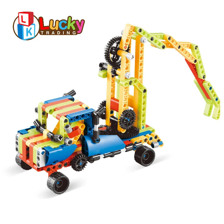 LK Toys Assembly Blocks Building Technic 1to4 DIY Building Block Toys Bricks Plastic Building Block Set