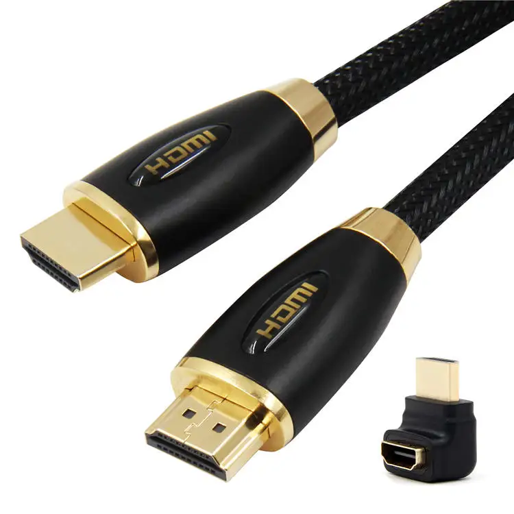 Factory OEM 6FT High Speed HDMI cable 4K2K 1080P HDMI gold plated with metal head