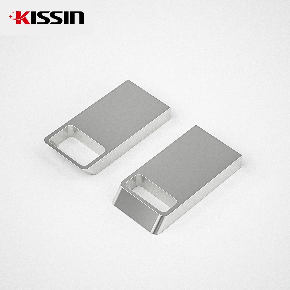 USB-флеш-накопитель Kissin с логотипом на заказ 128 Мб 256 512 МБ 1 ГБ 2 4 8 16 32 металлическая Usb-флешка