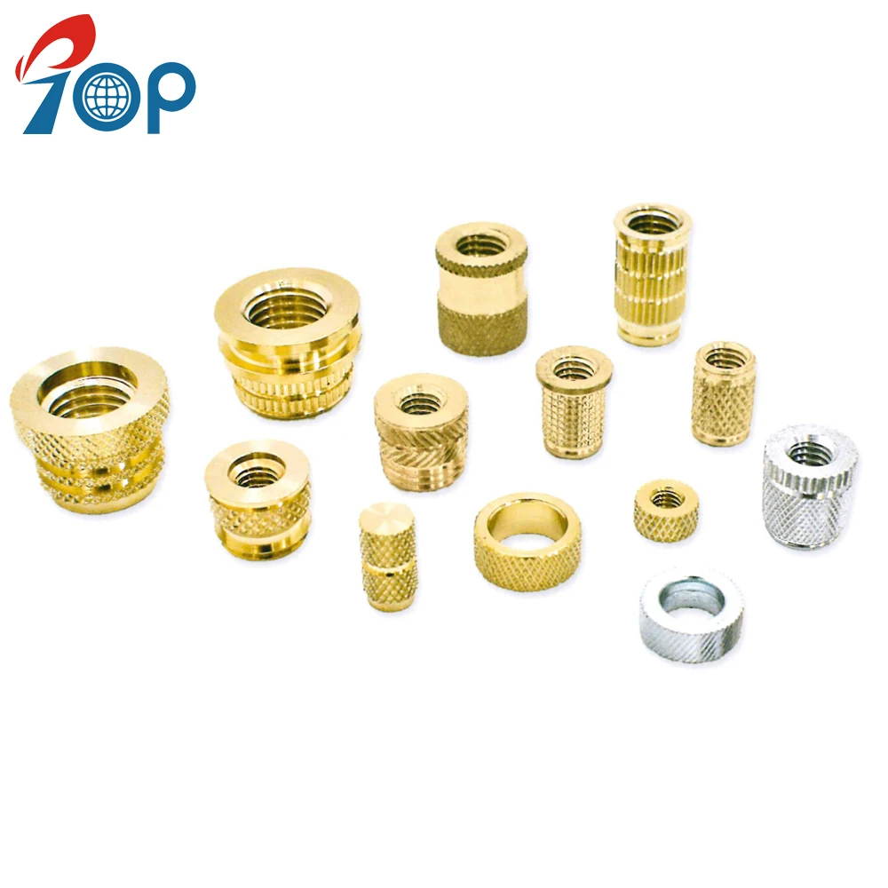Brass Knurl Body Threaded Insert for Plastic Parts