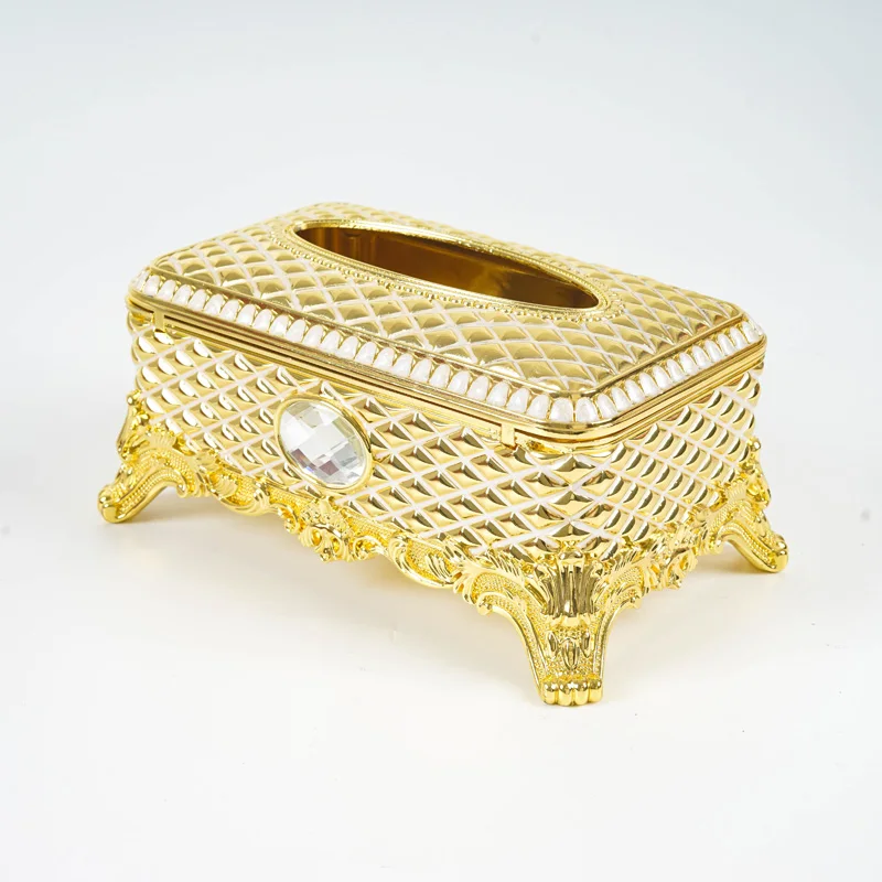 Металлическая коробка-диспенсер для салфеток универсальная стойка бумаги аксессуары офисного стола шикарный