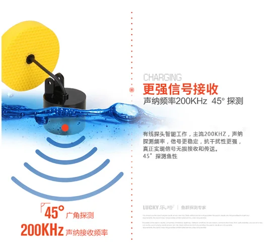 Fish Finder 200 м 120 метров беспроводной портативный гидролокатор датчик глубже подводный цветной ЖК-дисплей для Baitboat