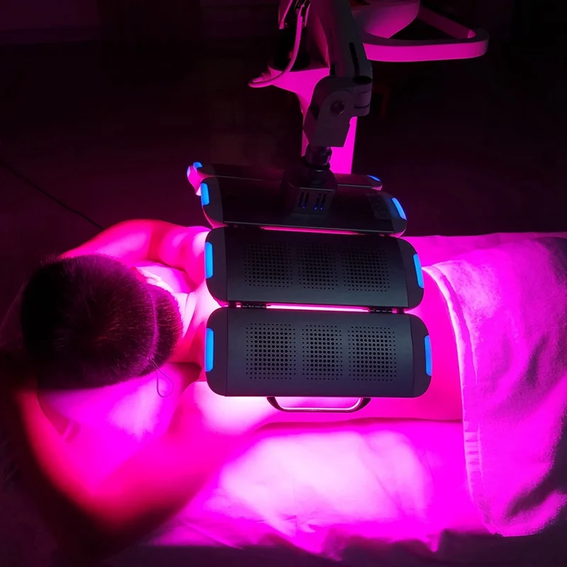 PDT Machine Red Blue Infrared Bio LED Light Therapy Machine for Skin Rejuvenation Pain Relief Acne Treatment Facial Beauty