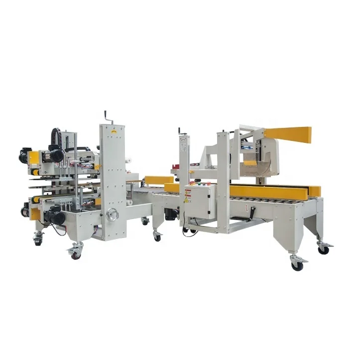 DPC-50+DPG-50 Automatic edge sealing tape machine carton sealer