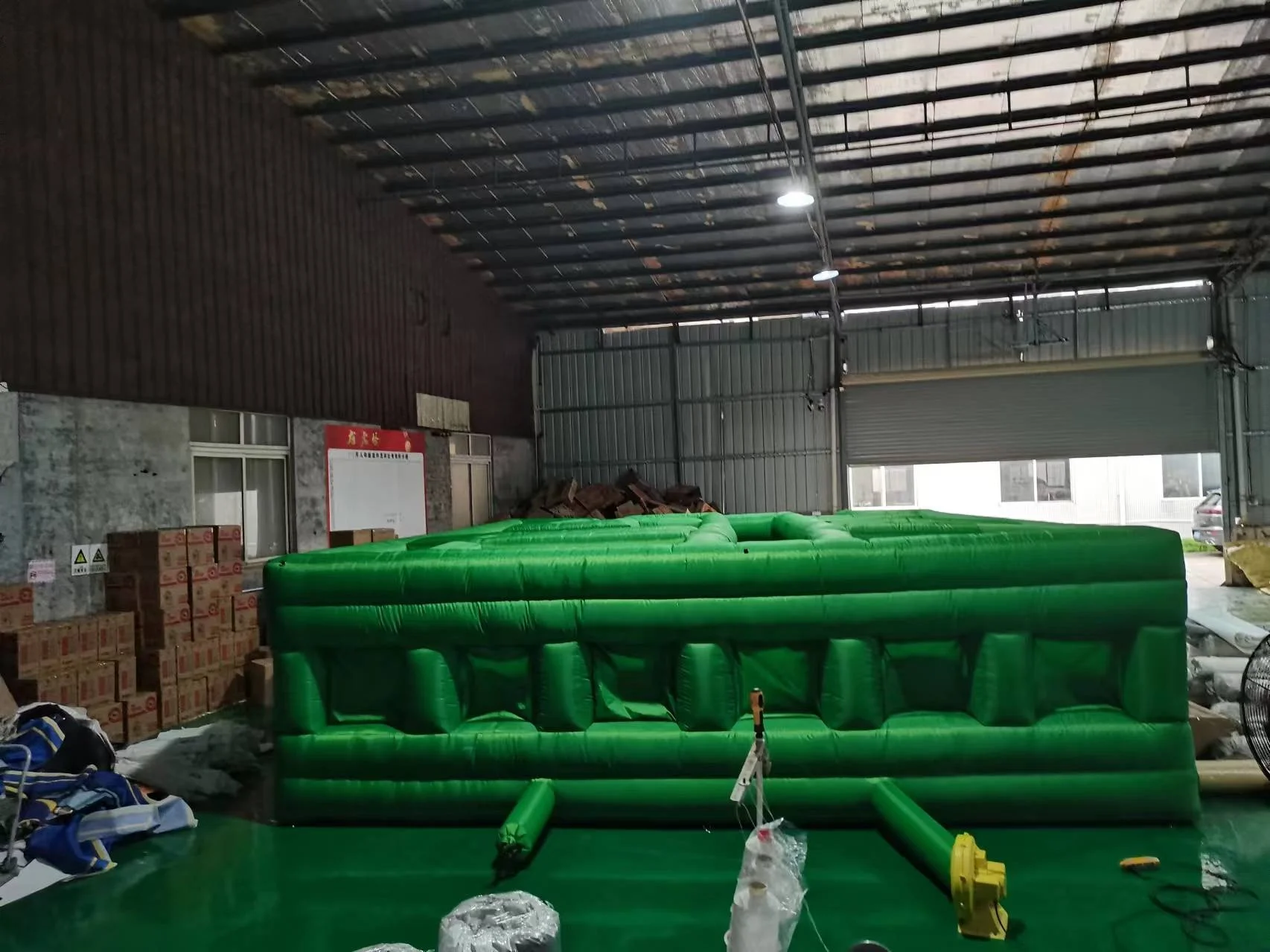 Customized Attractive Color Inflatable Corn Maze, Commercial Used Maze Game, Outdoor Playground Equipment