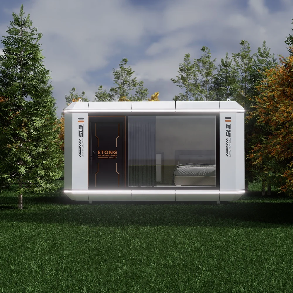 2024 ETONG Electric Camping Resort Outdoor Expandable House Living Wind Resistant Hot sale Modular House custom house