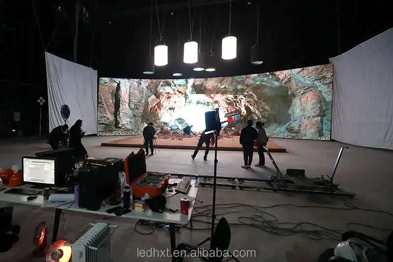7680hz VFX XR Studio Led Screen Unreal Engine 3D VR Immersive Stage Full Color led Display Indoor P2.604Virtual Production Led