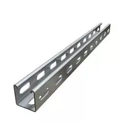 Steel profiles china perforated stainless steel channels price c-channel cold rolled c channel steel strut channel
