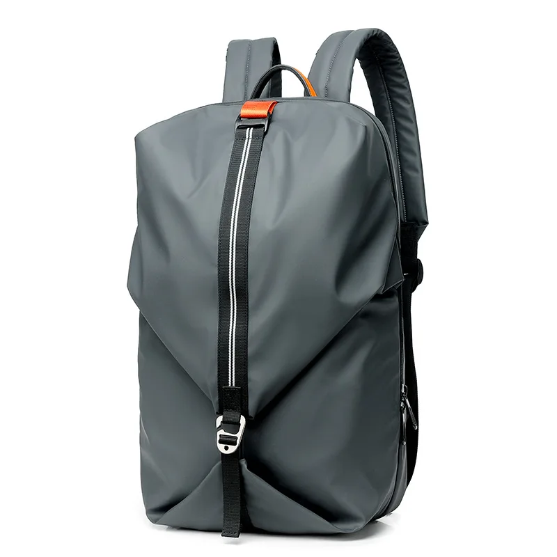 
Moto Style Waterproof Men Nylon Backpack Durable Rolling Computer Interlayer Laptop School Boy Bag 
