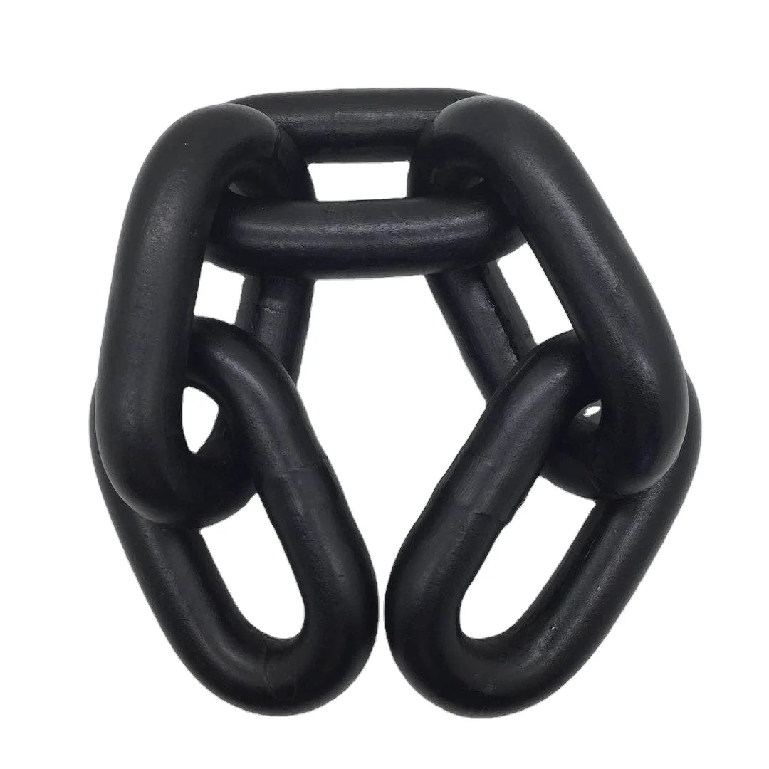 Heavy duty EN818-2 G80 Welded Alloy Steel Lifting Loading Chain High Test Load Chain For Heavy Industry