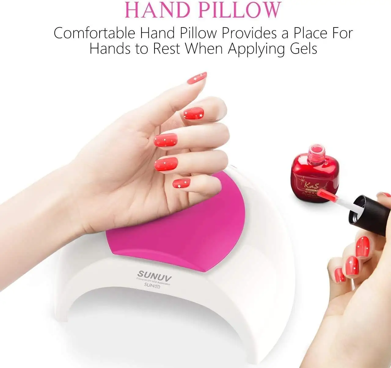 
SUNUV 48W UV LED Nail Dryer Light for Gel Nails Polish Manicure Professional Salon Curing Lamp Set Gel UV Nail Lamp 