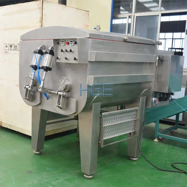 Factory supply vacuum emulsify meat blender sausage making meat mixer minced meat mixing machine