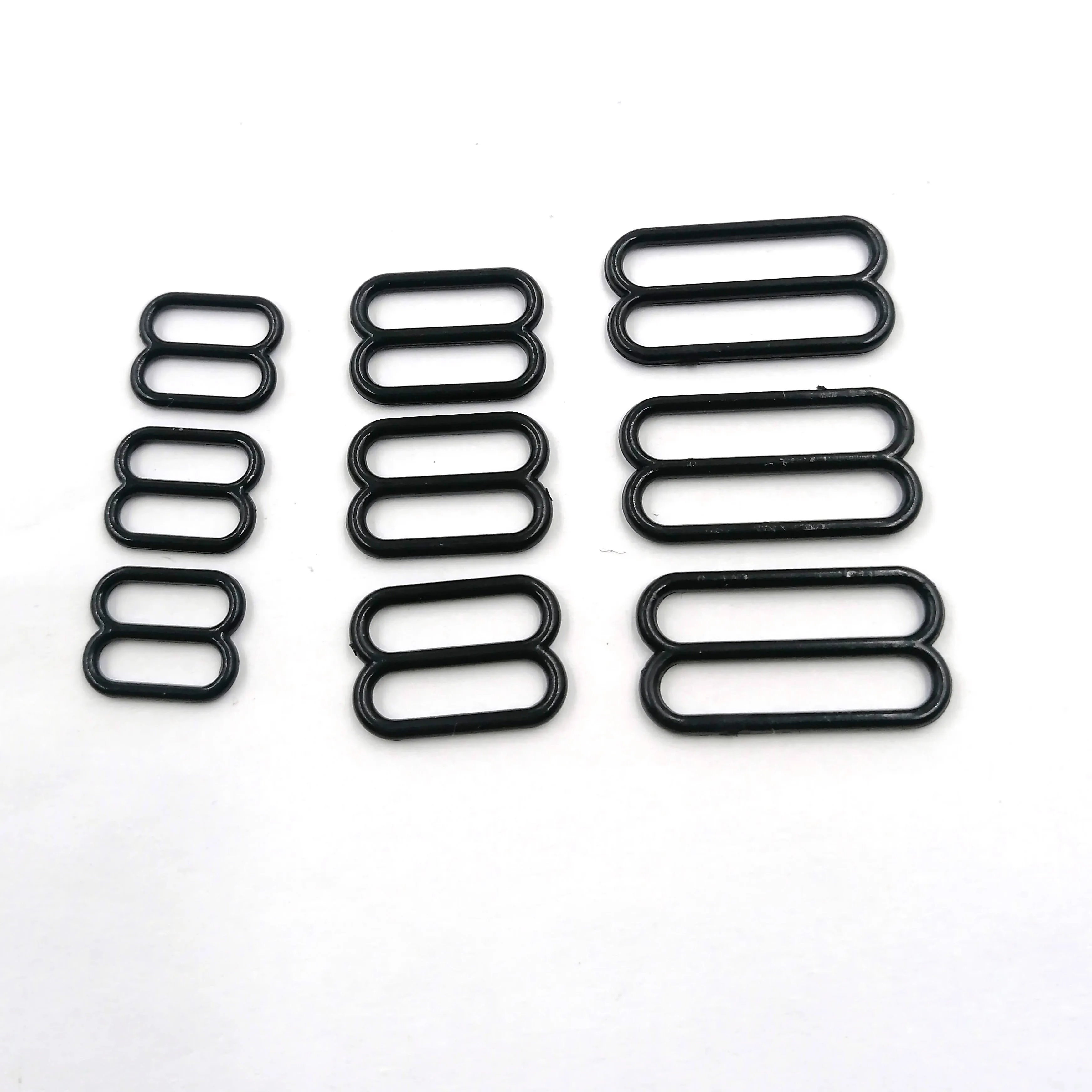 Wholesale Bra Hooks Buckle Plastic Underwear Accessories Tri Slider Ring Buckle For Strap Lingerie Swimwear