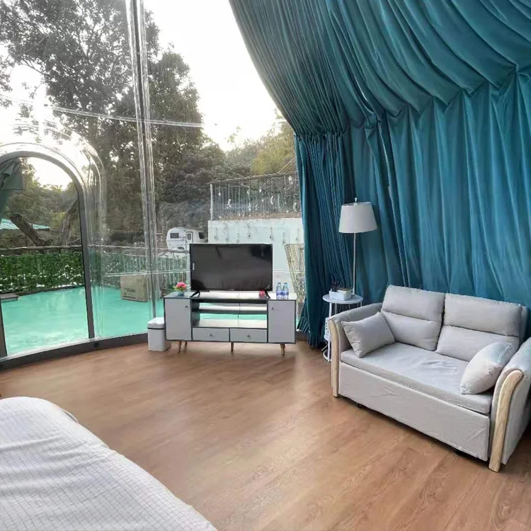 Professional Factory New Design Hard Polycarbonate Dome Geodesic Domes