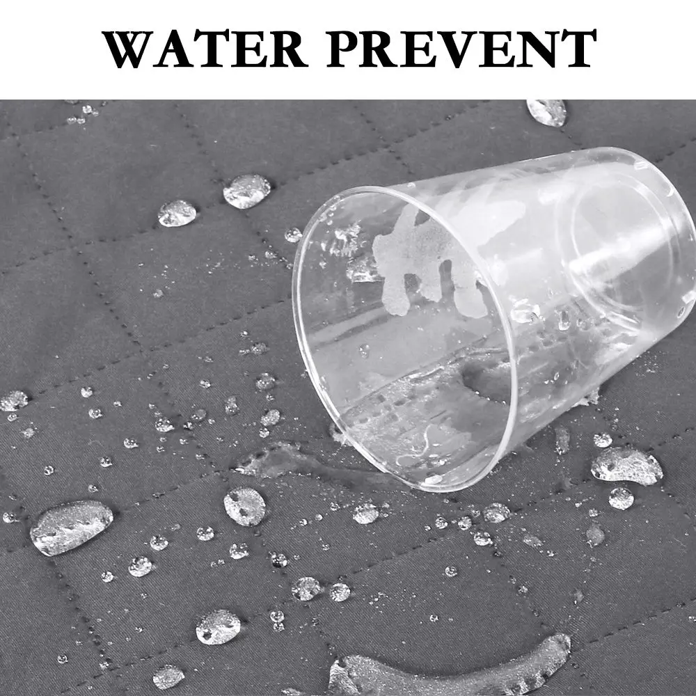 Waterproof Reversible Sofa Cover for Pets and Dogs Non-Slip Furniture Protector for Bedroom Office Living Room Decor