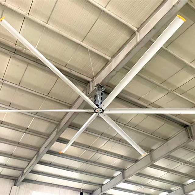 26FT 8m Africa Hot Air Blower Cooling Cheap Price Giant HVLS Ceiling Fan for Industrial