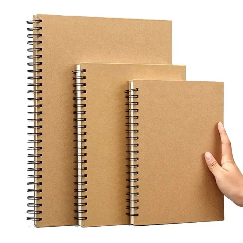 Hard cover sketch book Black Paper Sketchbook Notepad Notebook Office School Supplies Sketchbook For Drawing Painting