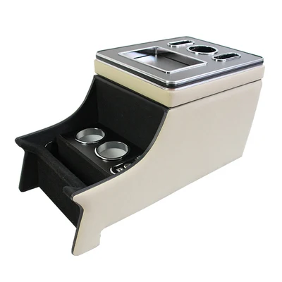 Install simple Can be wholesale and customized and quick car central console storage box armrest box water cup holder