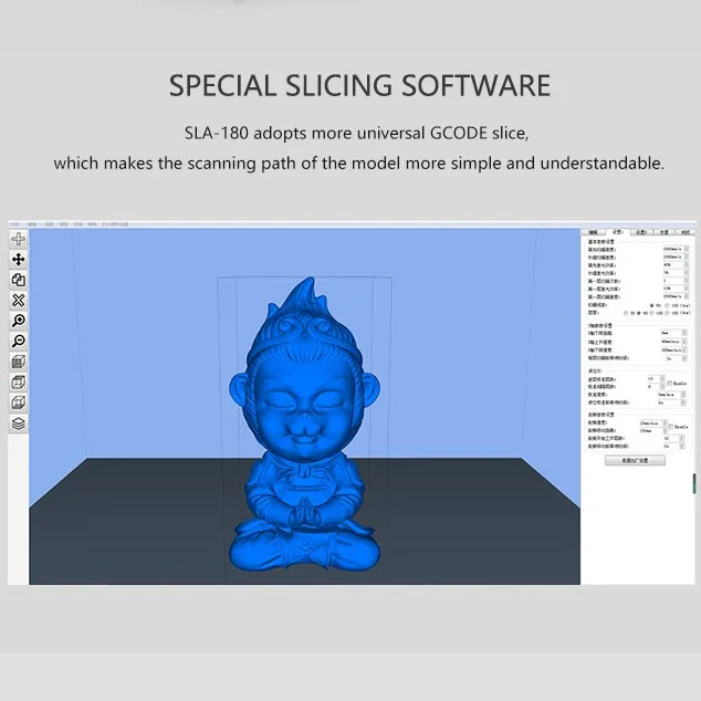  3d принтер DOWELL SLA 130 с высоким