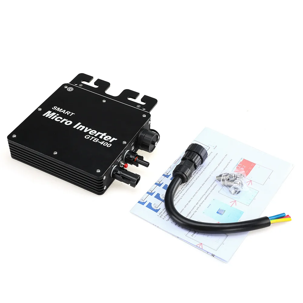 Hot selling 400W High Quality Solar Power Grid Tie Micro Inverter 400w on grid solar inverter solar micro inverter