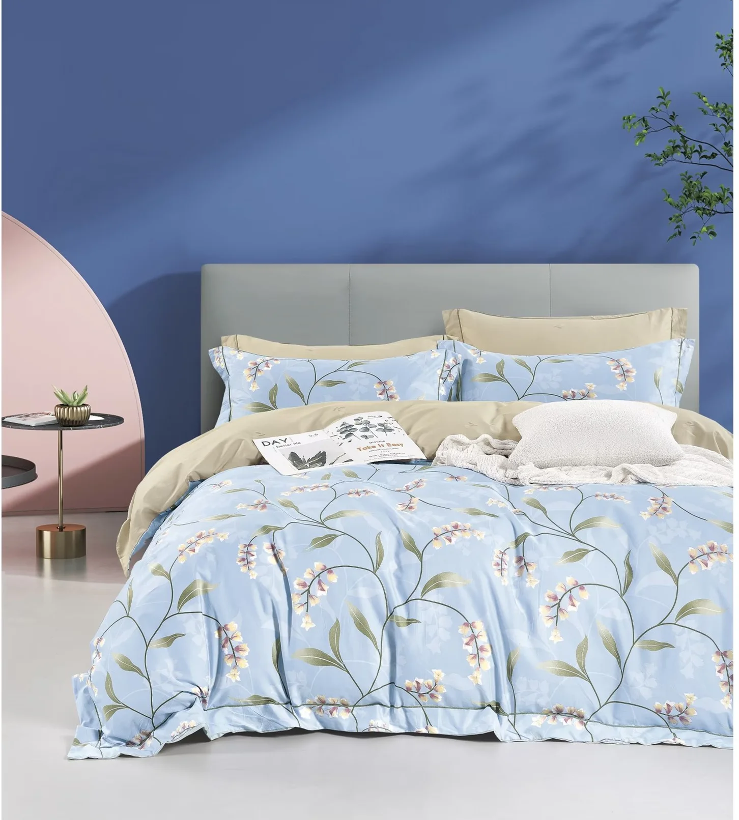 customized new printed cotton duvet cover new cotton printed bedding sets bed sheet with pillow case