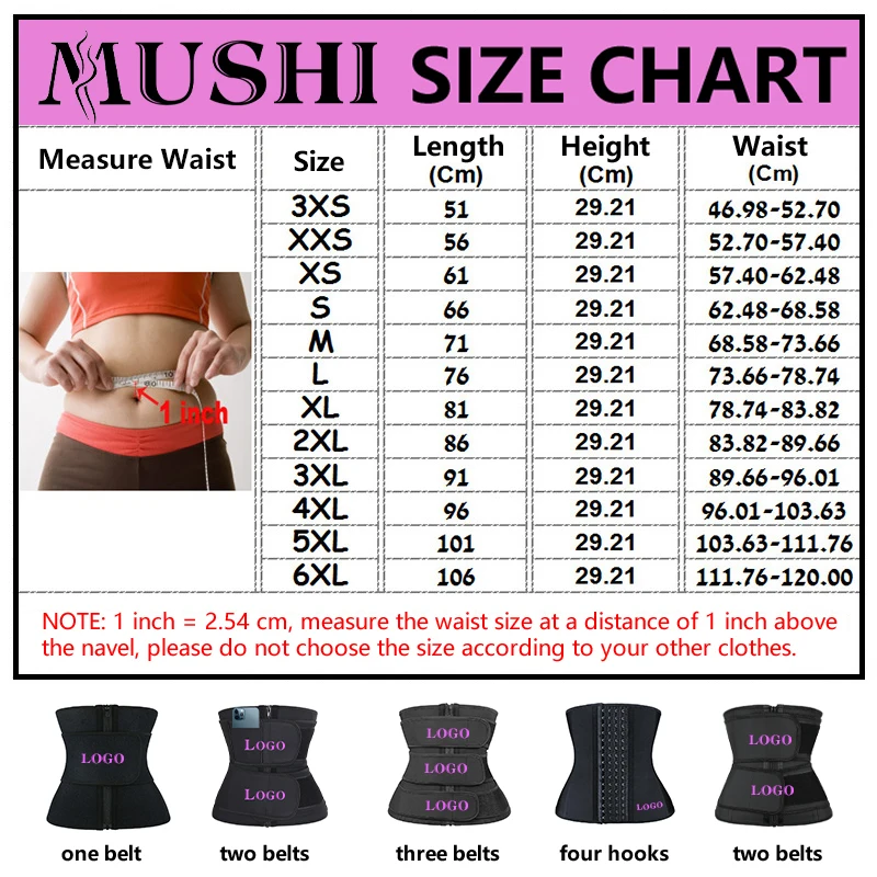 Custom Logo Women Body Shaper Steel Bone Shapewear Double Belt Latex Waist Trainer Corset With Zipper