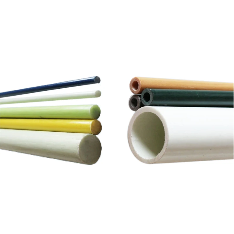 High Strength Glass Fiber Stick Hollow Solid Fiberglass Rods Construction FRP Material Cut Bend Punch Weld Mould Processing