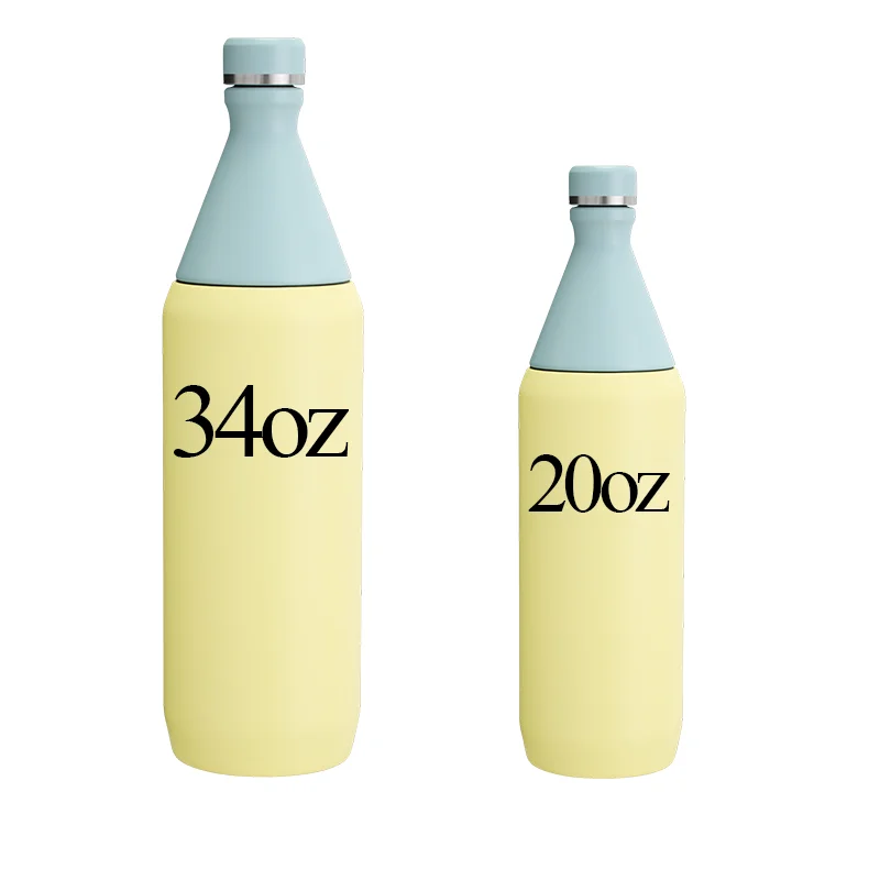 2024 Customized Bottle 20-34 OZ | Twist off Lid with Leakproof Seal Design for Travel & Gym | Insulated Stainless Steel BPA-Free