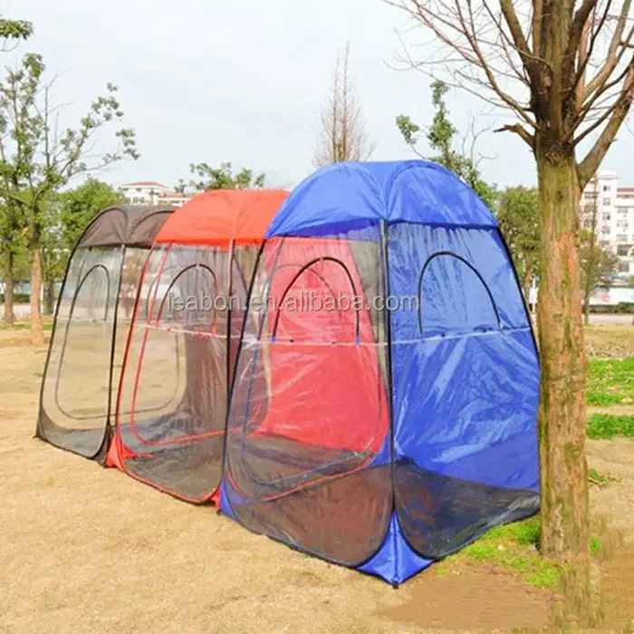 single couple  famliyTents For Sport Events game watch ice fishing mobile portable pop up transparent spray tanning tent