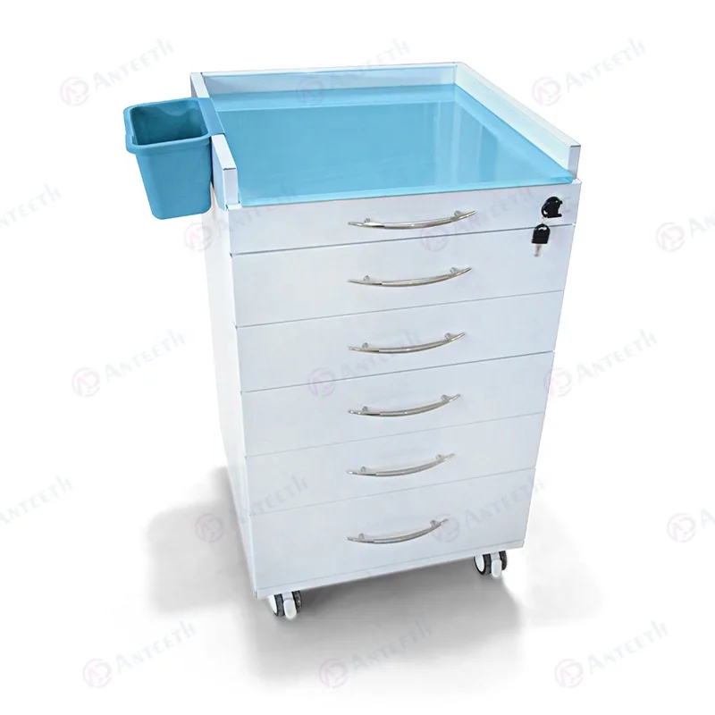 Anteeth Dental Cabinet Furniture Beauty Salon Tool Cabinet Hospital Dentistry Mobile Dental Cabinet