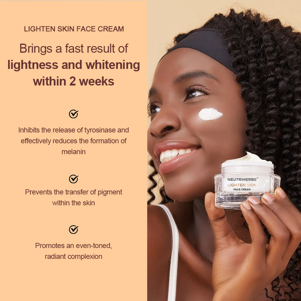 Private Label Professional Bleaching Brightening Tightening Skin Whitening Cream