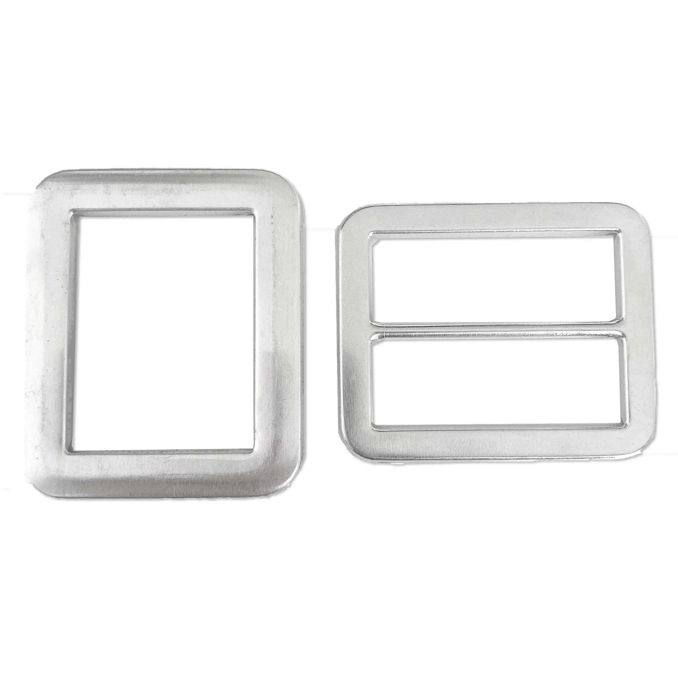 Hot Selling Custom Square Shape Fabric Covered Belt Buckle Blank For Garment