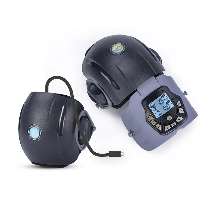 Electric infrared heating acupuncture knee massager device for arthritis pain relief