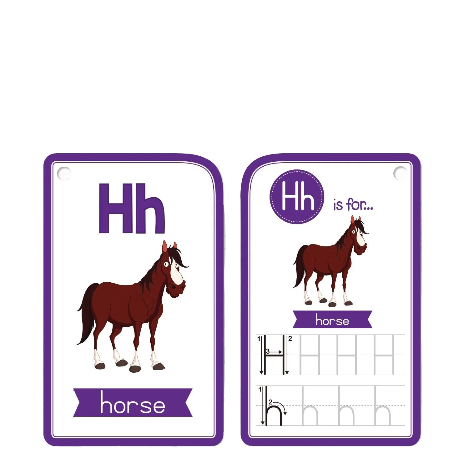 My First Customized Educational  Flash Cards for Toddlers