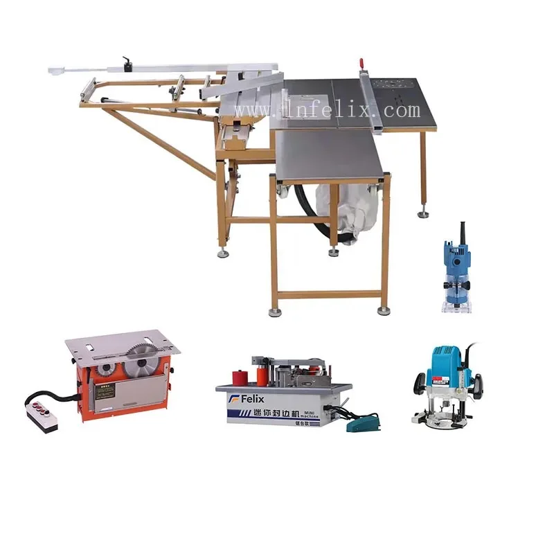 Dust free master saw elevating table saw multi functional bench woodworking table saw integrated precision