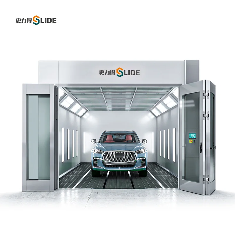 SLD spray booth cabin  car painting room paint box ovens vehicle paint car baking oven for sale