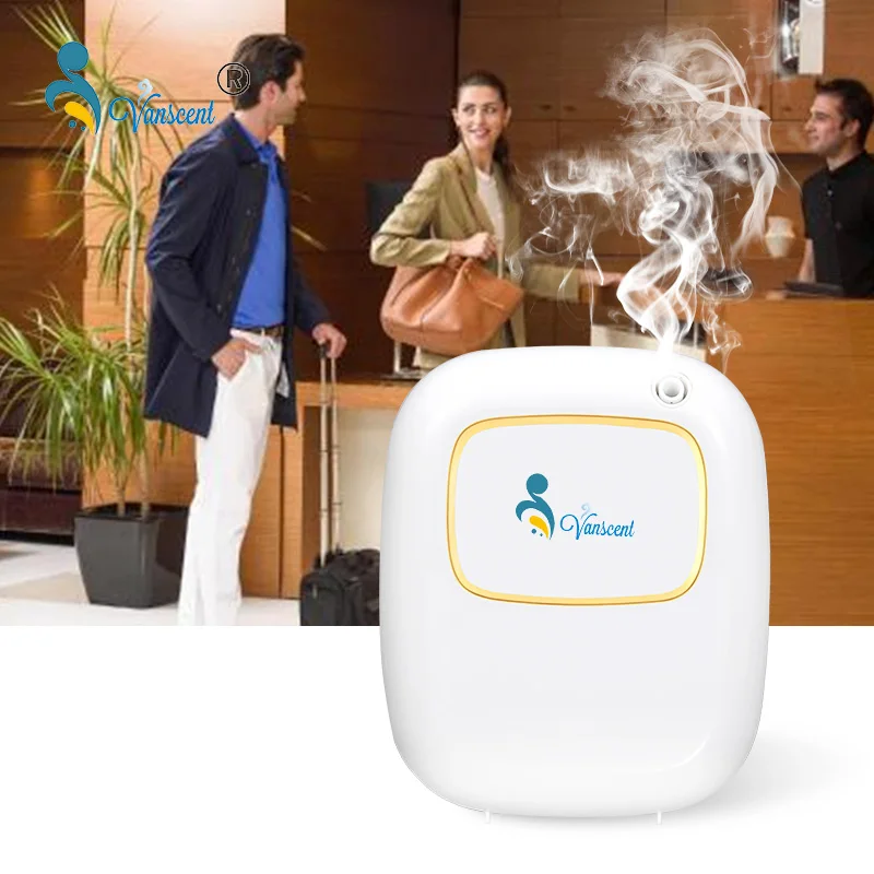 New Material 5D Mirror Gold Plating USA Hot Sale Hotel Aromatic Scent Machine Odor Air Nebulizer Aromatic Fragrance Diffuser
