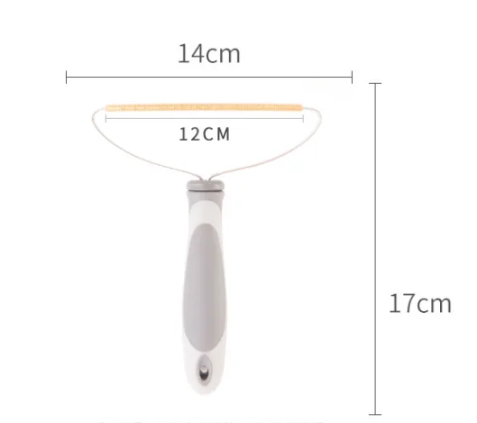 Pet Cat Dog Hair Scraper Sofa Carpet Clothing Sticky  Removal Brush Cleaning Supplies Long Handle Short Handle
