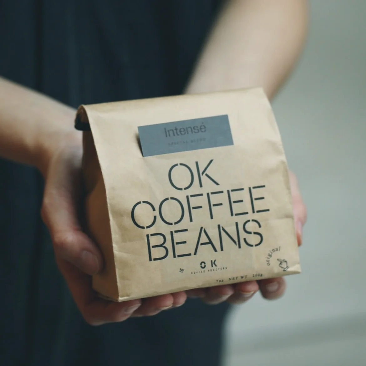 AT Pack Specialty Tasting Card Kraft Paper Coffee Food Packaging Coffee Card Slot Bag Pocket With Card Slit