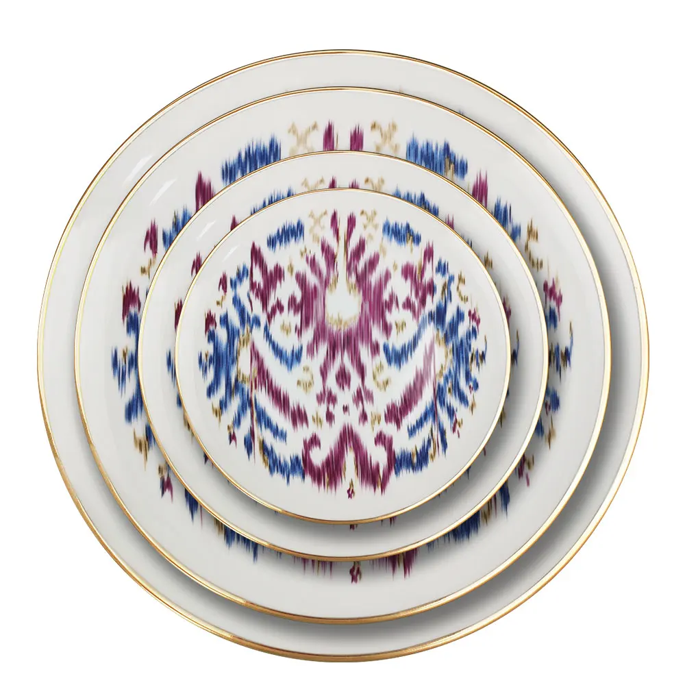 Color Box Arcopal Dinner Set Packing Porcelain Space Western Customized Ceramic Logo Style Time Room Modern Technique Holiday