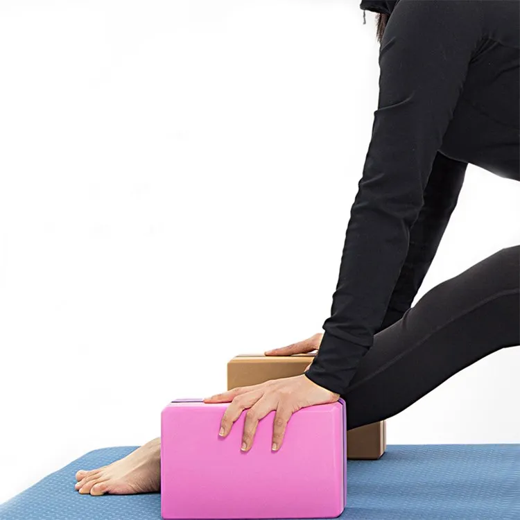 Кирпичи с клиновидным цоколем высокой плотности, разноцветные фирменные экологически чистые Водонепроницаемые блоки для йоги