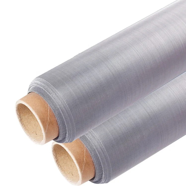 2-3500 Micron Ultra Fine Micron Stainless Steel 304 / 304L 316 316L Twill Dutch Weave Wire Mesh